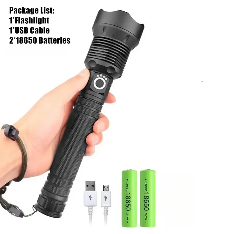 1000 Lumens Xlamp Xhp70.2 Most Powerful Led Flashlight 256135