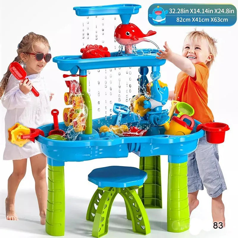 Splash Fun Water TableInteractive Outdoor Play Table for Kids (3+ years)