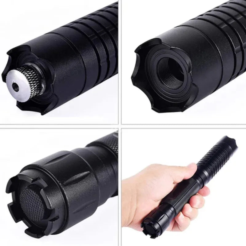 Most Powerful 445Nm High Power Blue Laser Pointer Flashlight Wicked Lazer Torch 250726
