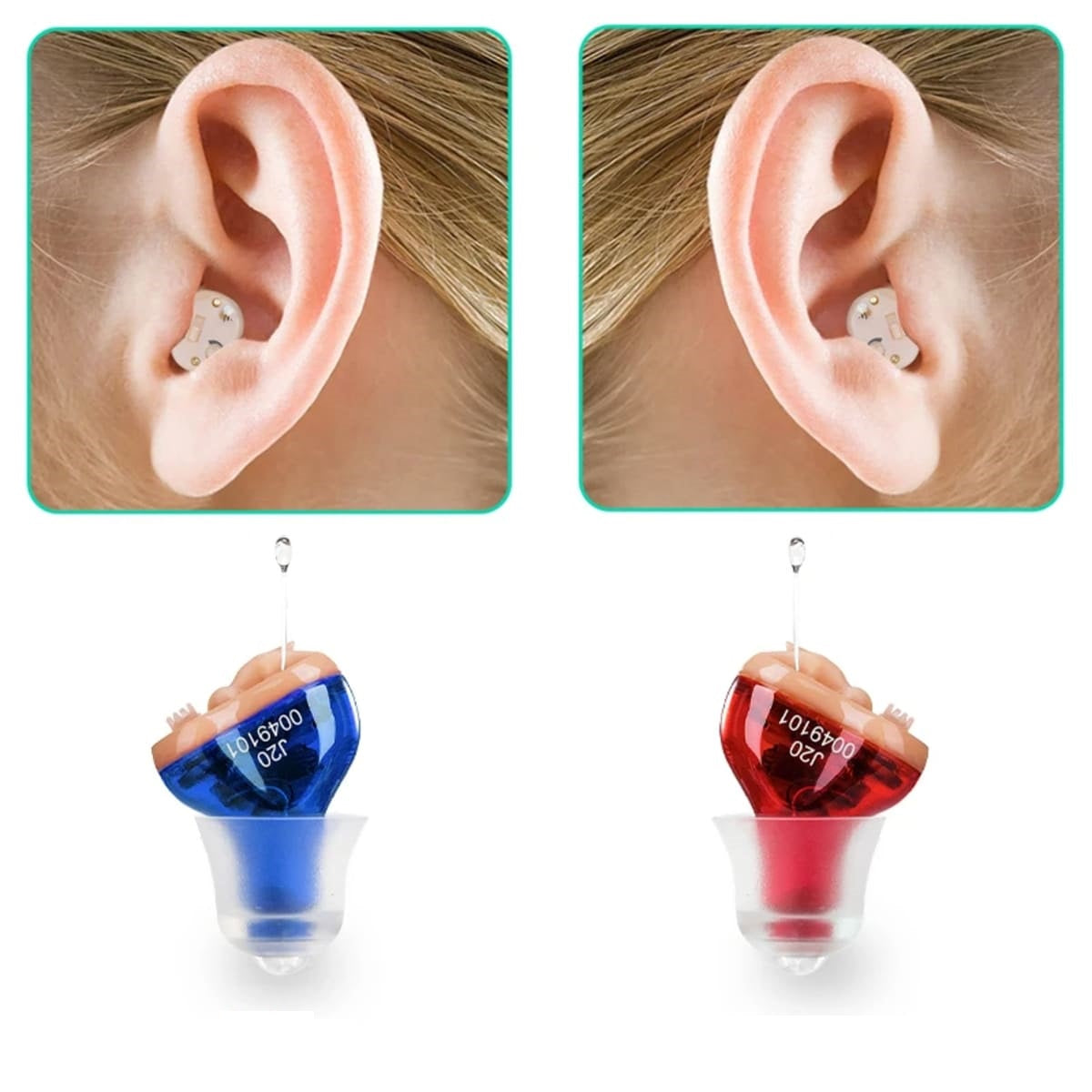 Invisible Micro Wireless Hearing Aids For Elderly
