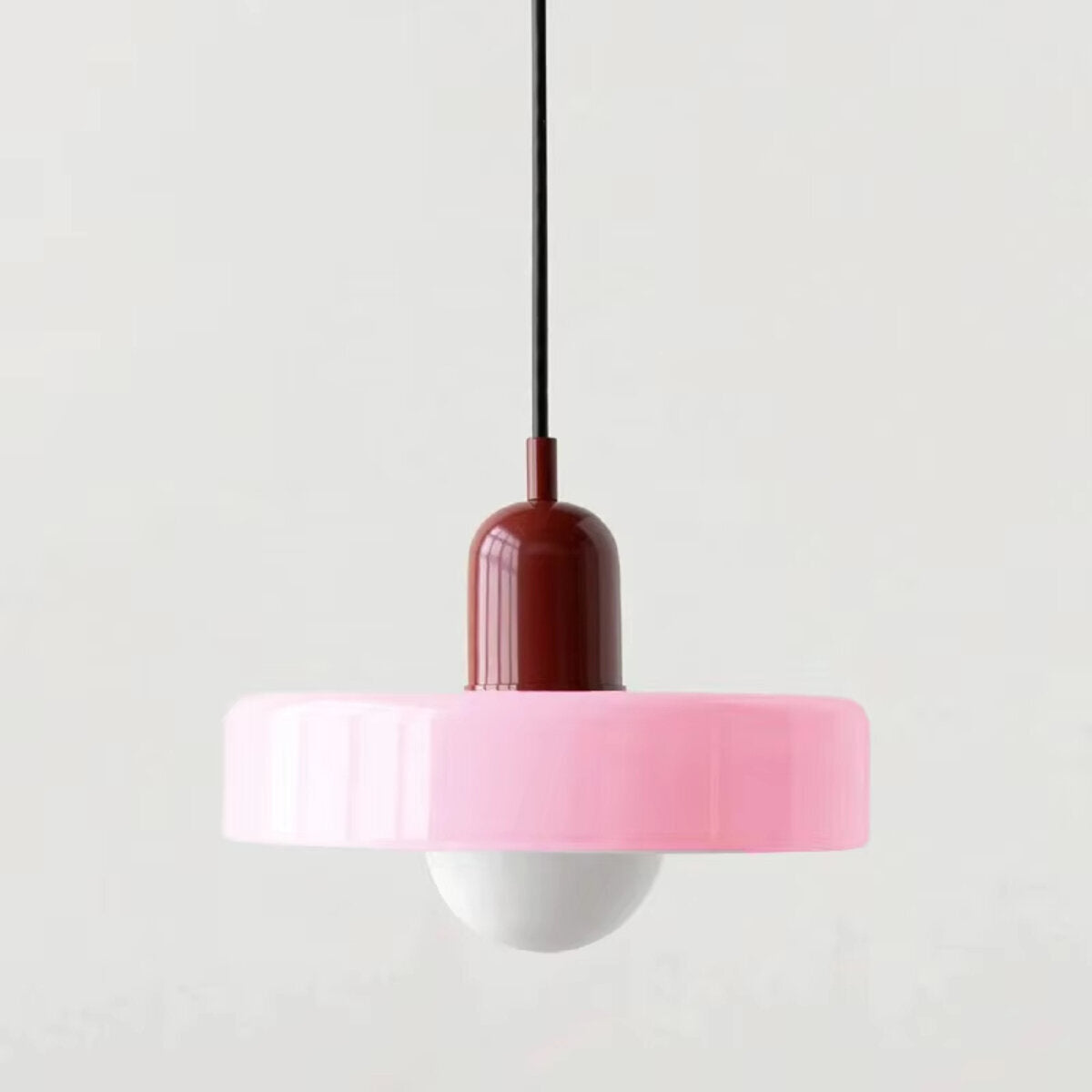 Bauhaus Pendant Light in Colored Glass