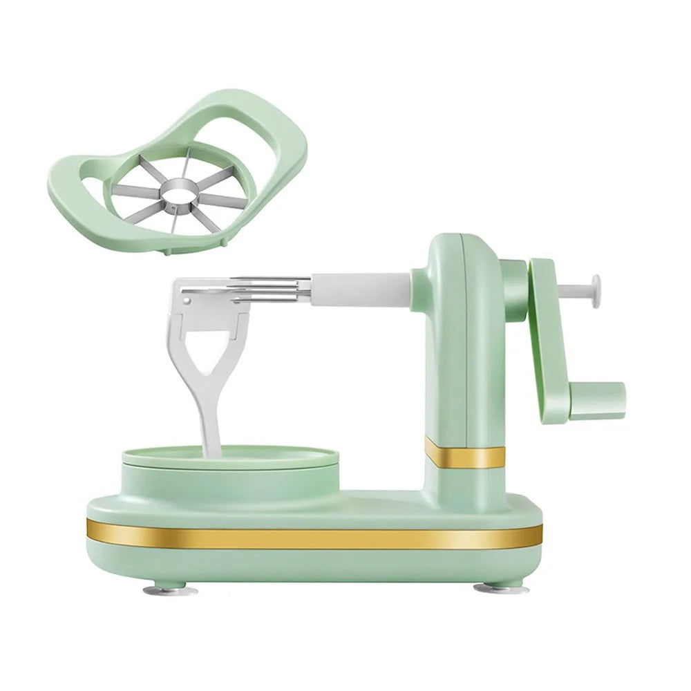Fast Automatic Fruit Apple Peeler Thin Peel Suction Base