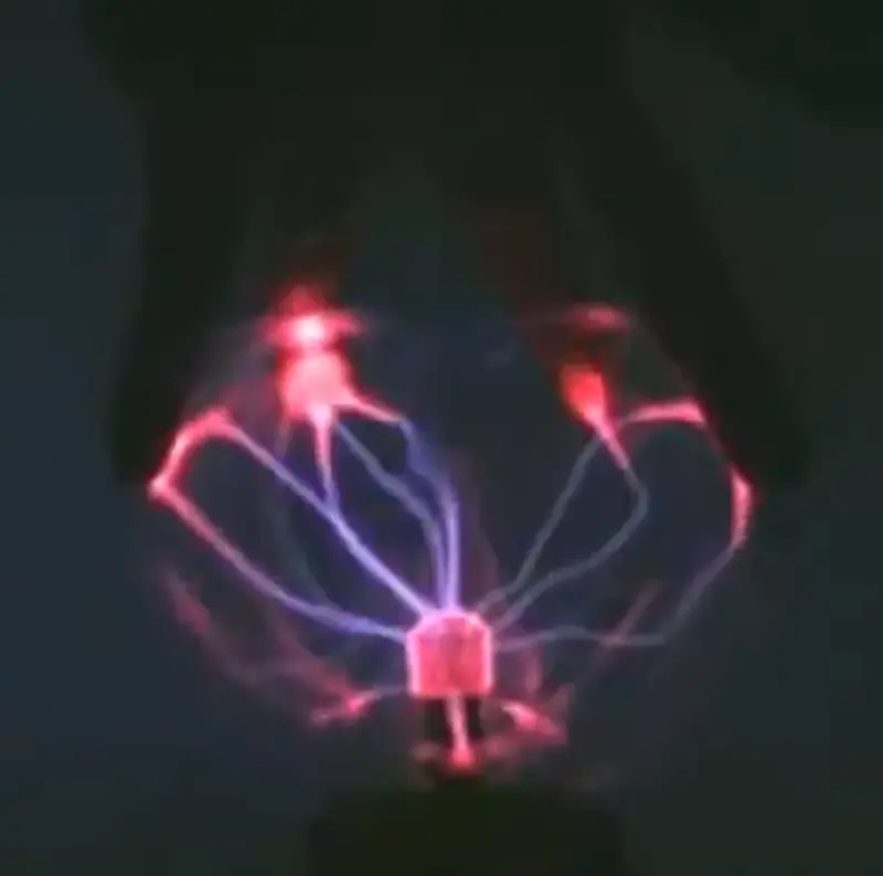 Tesla Coil Light Show Plasma Heart Ball photo review