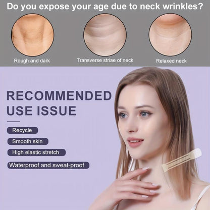 Set 20Pc Neck Lifting Tape - Instant Firming & Sculpting Effect - Invisible & Skin-Safe Adhesive 15170501607750-1