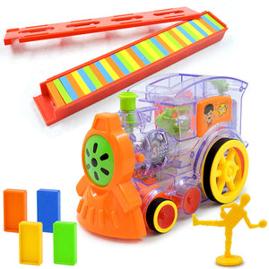 Domino Setting Toy Train For Children