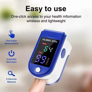 Portable Fingertip Pulse Oximeter And Heart Rate Monitor