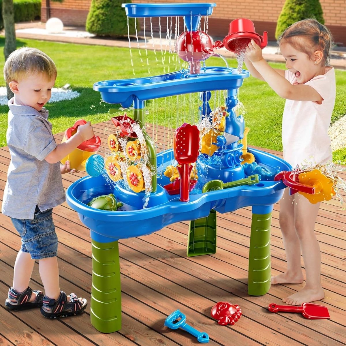 Splash Fun Water TableInteractive Outdoor Play Table for Kids (3+ years)