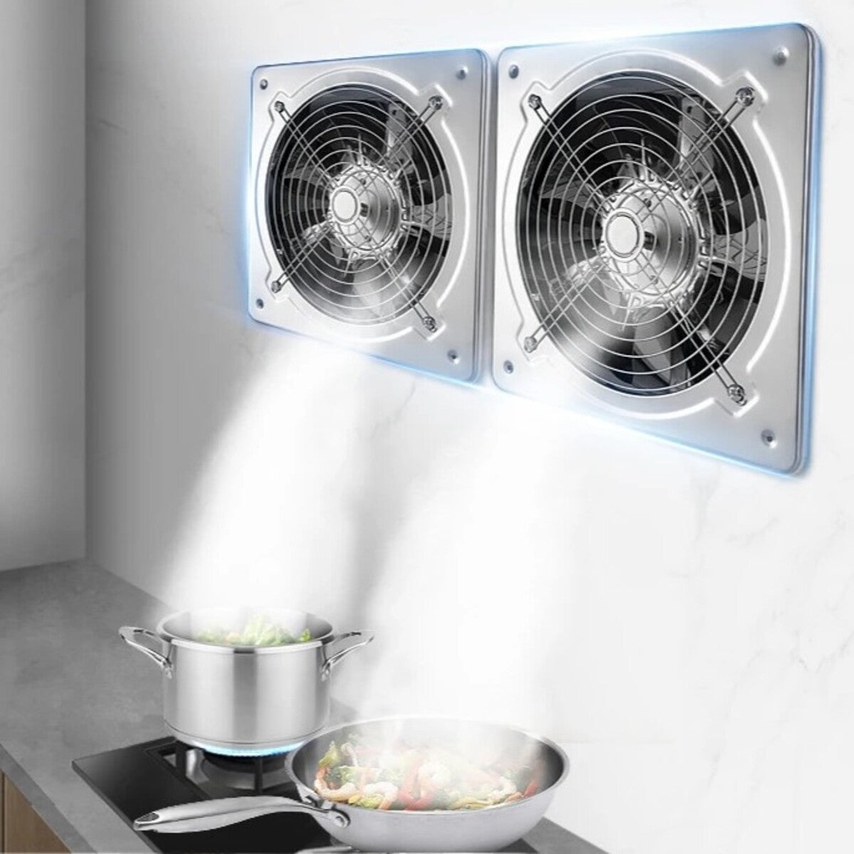 Multifunctional Powerful Mute Exhaust Fan - Ventilation Pipe Fan for Bathroom, Toilet and Kitchen 8142620557510-1