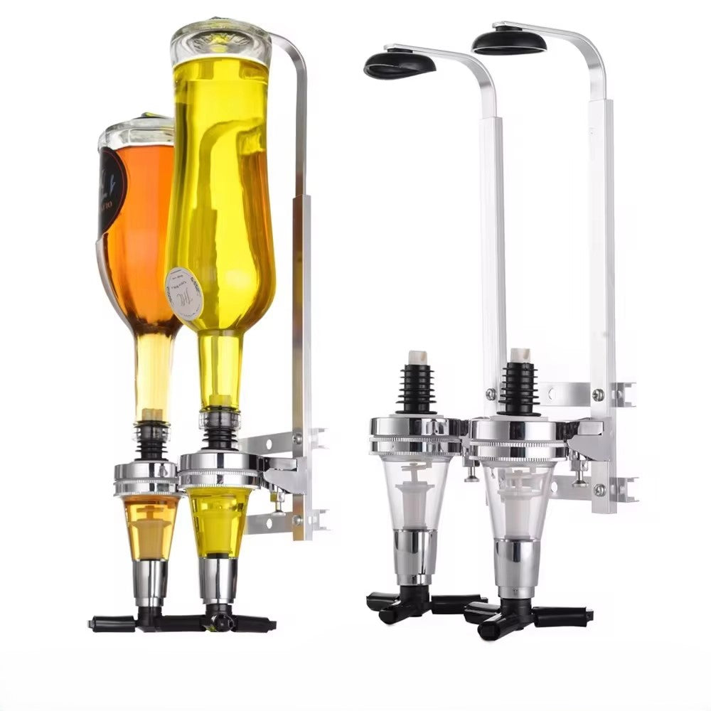 Wall Mounted Liquor Dispenser For Home Bar Alcohol Beverage Station 9864402600238-1