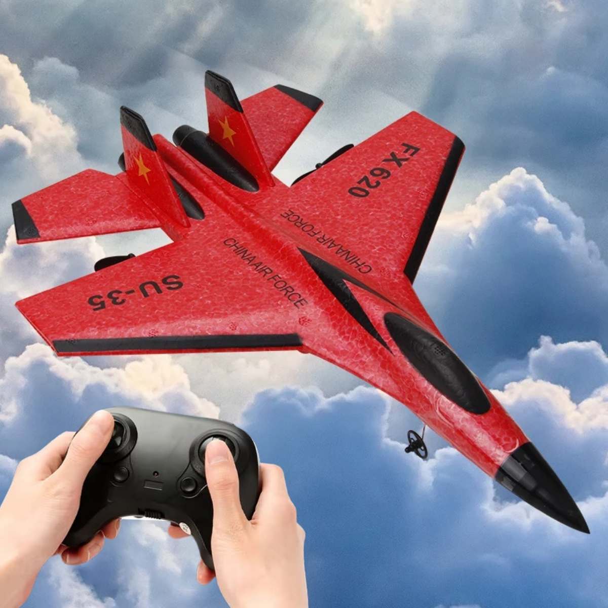 Remote Control Unbreakable Glider Plane 6849904574564-1