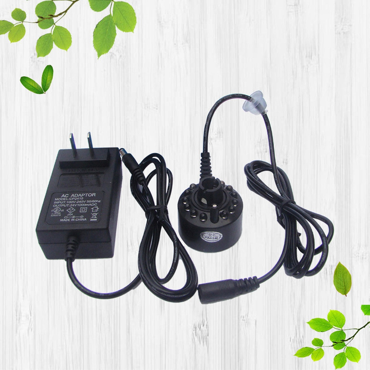 12 LED Light Ultrasonic Mist Maker Fogger 9551802040622-1