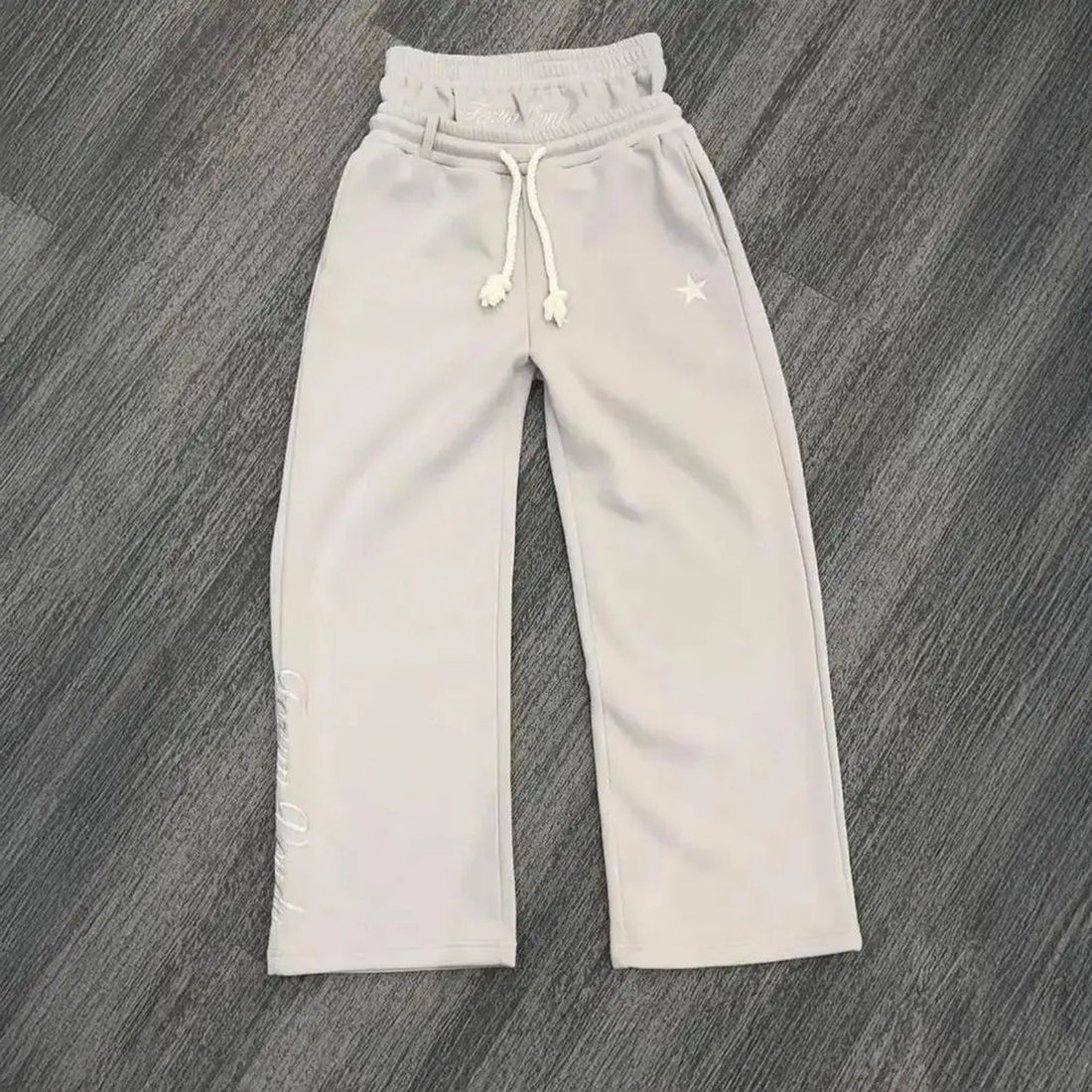 Double Waist Sweatpants – Stylish Dual-Layer Comfort 14997799993670-1