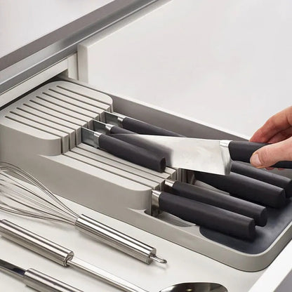 Space Saving Kitchen Drawer Cutlery Storage Tray 6852109467748-1
