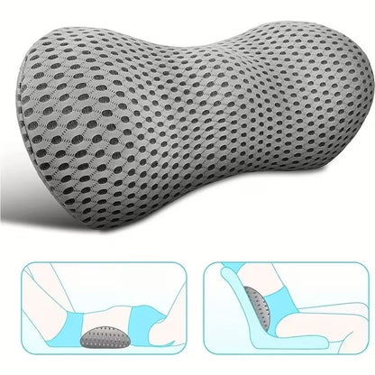 Ergonomic Lumbar Support Cushion for Lower Back Pain Relief - Ideal for Office, Driving, and Home Use 9878962897217-1