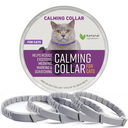 Calming Pheromone Collar for Cats – Pet Anti Anxiety Products 10104796447021-1