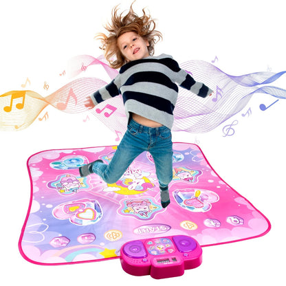 Interactive Musical Dance Mat with Game Modes for Kids, Lights, Sounds 15049081684313-1