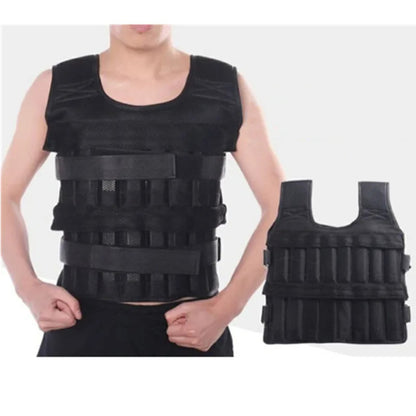 Exercise Weight Vest - 20Kg Adjustable Exercise Loading Weight Vest for Fitness Training 7812353196230-1