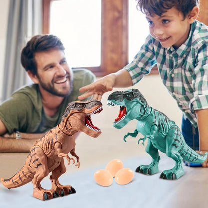 Dino-Rific RC T-Rex Toy - Roaring, Walking, Mist-Spraying Fun for Kids (3+ years) 8135955579095-1