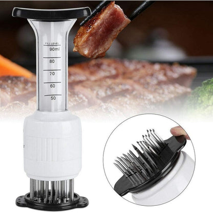 Marinade Meat Injector With Stainless Steel Needles For Flavor Infusion