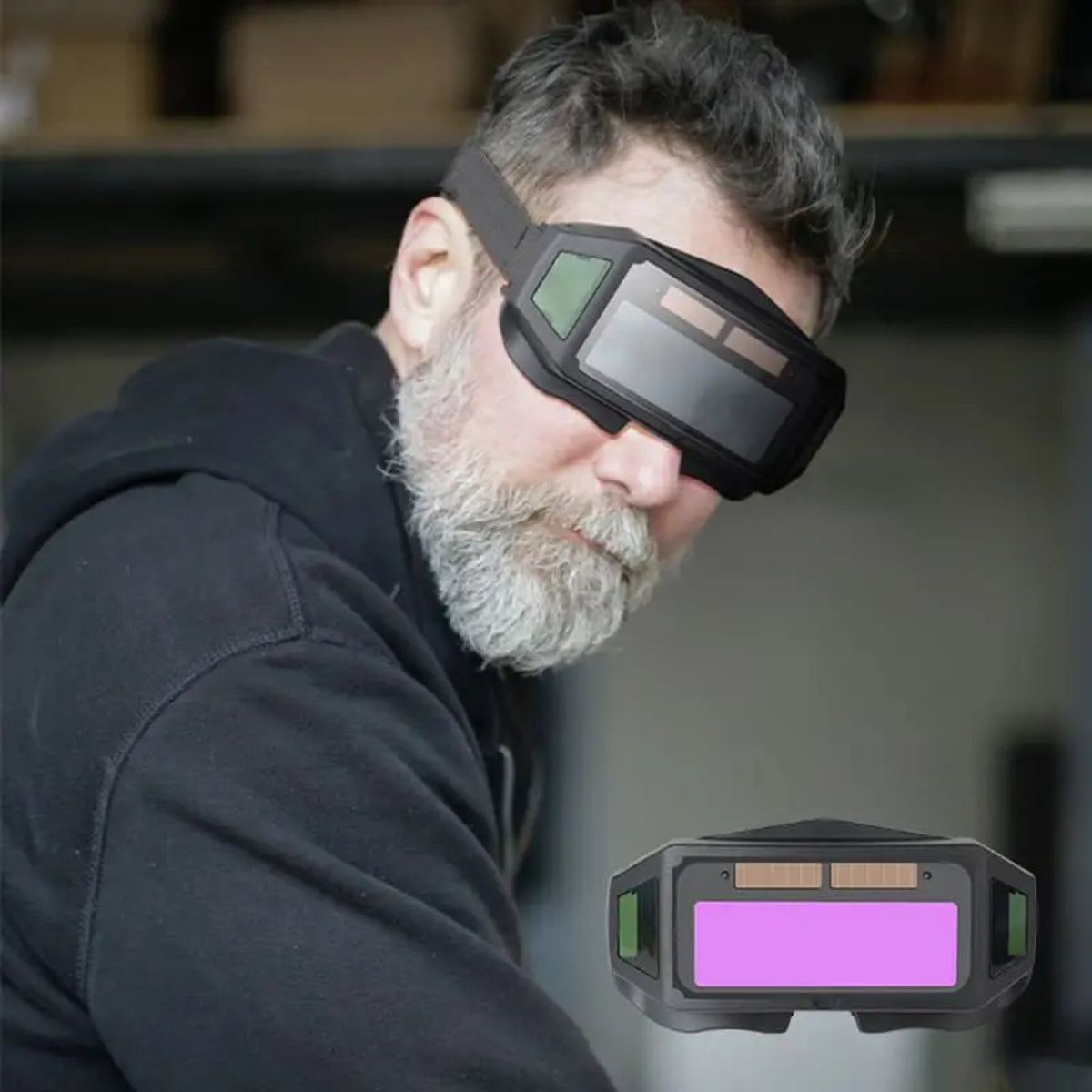 Advanced Auto-Darkening Welding Goggles for Ultimate Eye Protection and Comfort