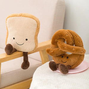 Set 4 Food Plush Toy – Adorable And Hugable Soft Toy