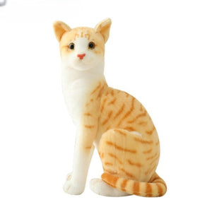 Shorthair & Siamese Cat Plush Toy – Adorable And Lively Companion