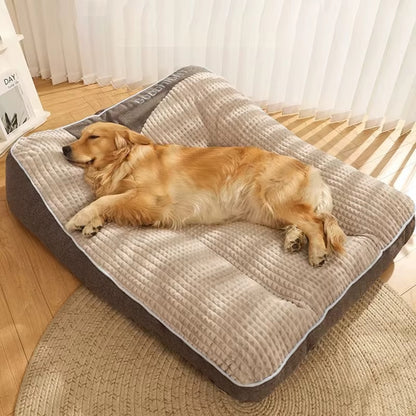 Orthopedic Dog Mattress Bed with Removable Cover for Large Dogs 9848172118337-1