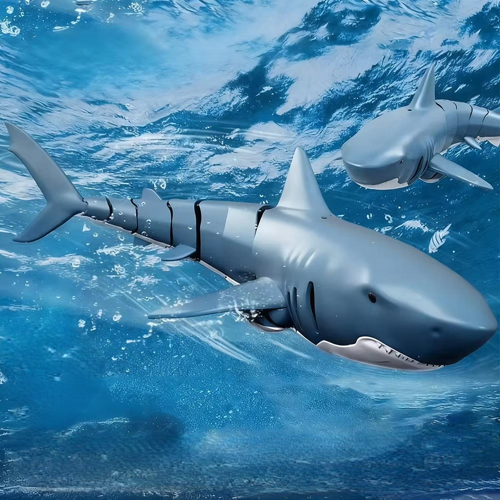Sharky Remote Controlled Swimming Shark Toy 8561608425818-1