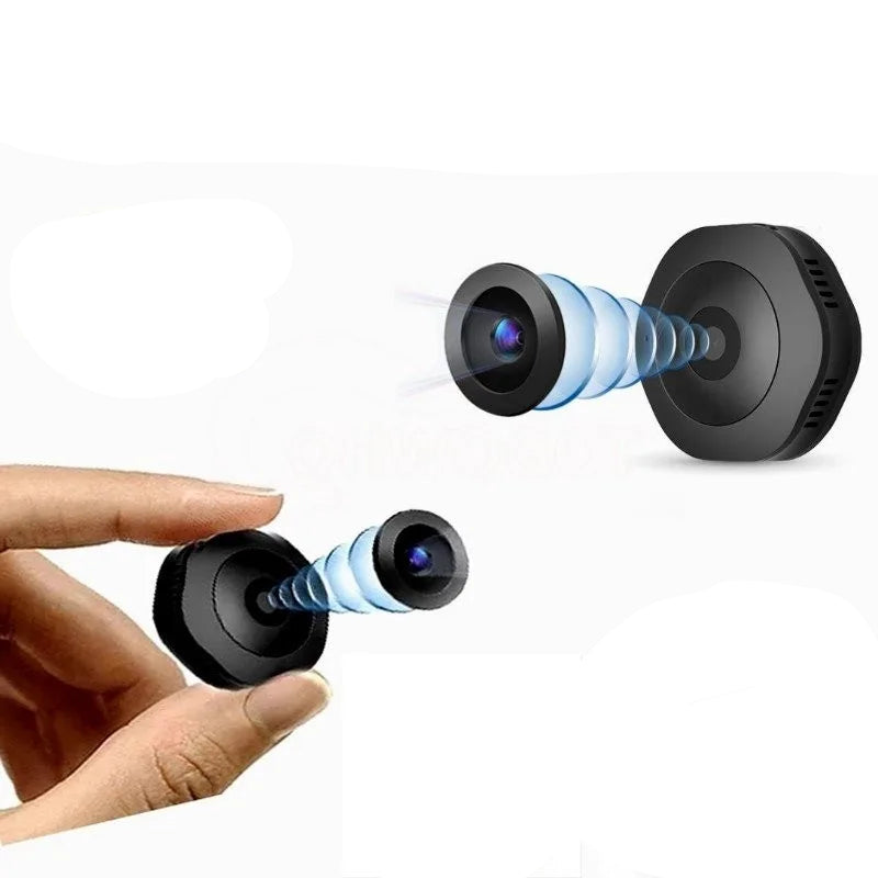 4K Wifi Mini Camera -  Night Vision, Voice & Video Recording for Home Security 9936887021889-1