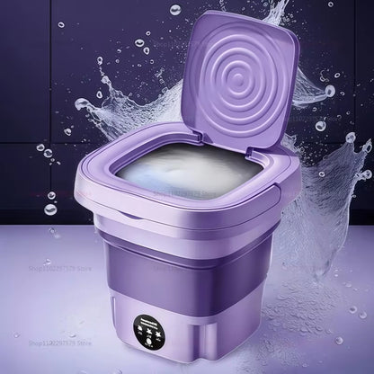 Portable & Foldable Washing Machine with Drying Function