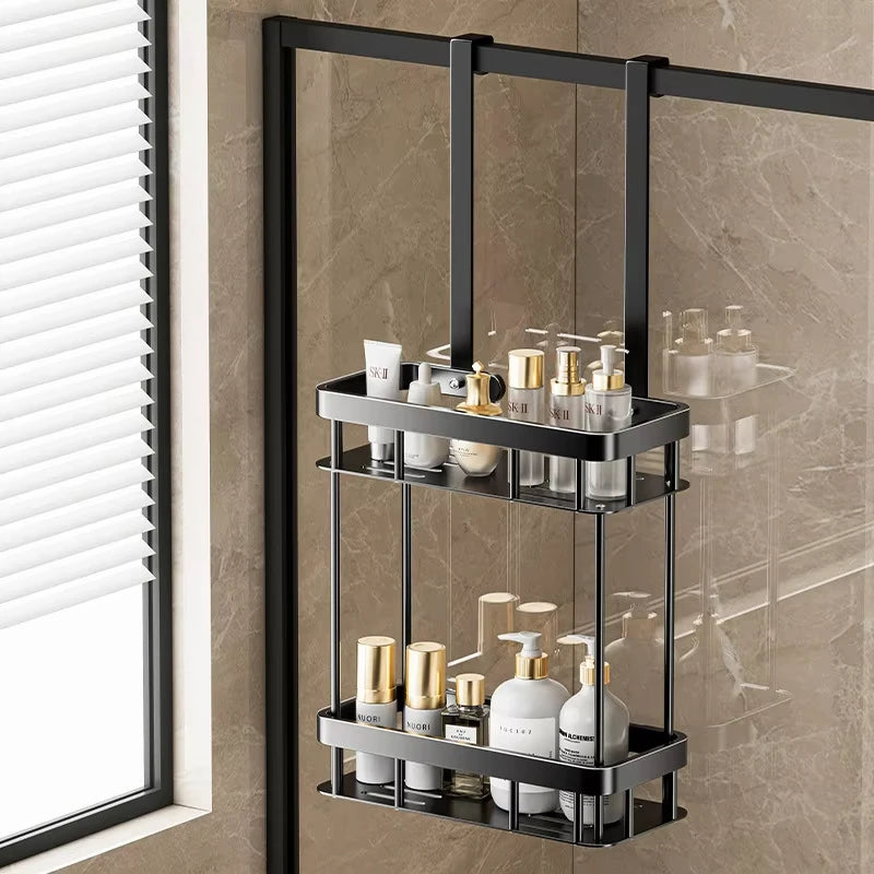 Stainless Steel Bathroom Hanging Caddy Rack 9782712729886-1