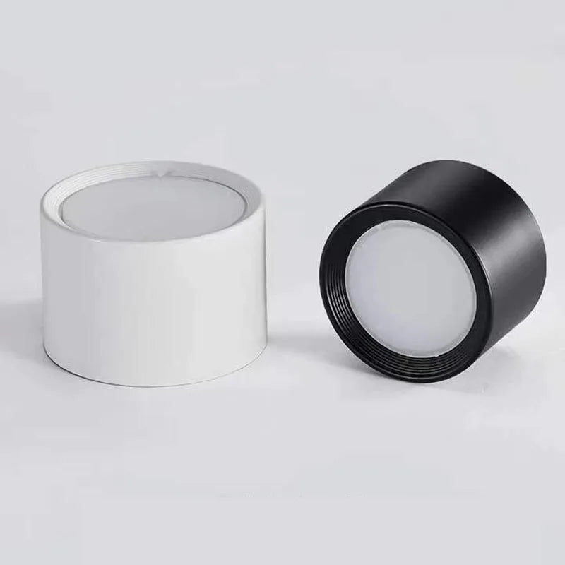 Modern Led Ceiling Light In Black & White 10476294209800-1