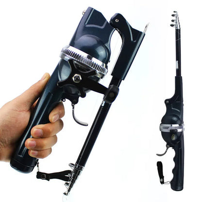 All-In-One Portable Folding Telescopic Fishing Rod Reel Combo 134cm 7982385070127-1