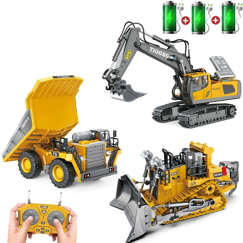 Heavyduo – Robust Rc Bulldozer And Excavator For Children 10604108218632-1