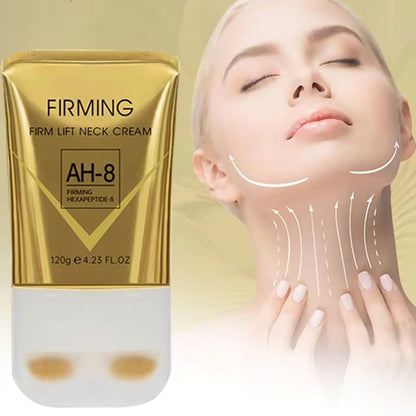 Neck Firming Cream with Roller Applicator - Anti-Aging Moisturizer with AH-8 & Ceramides 15152385261894-1