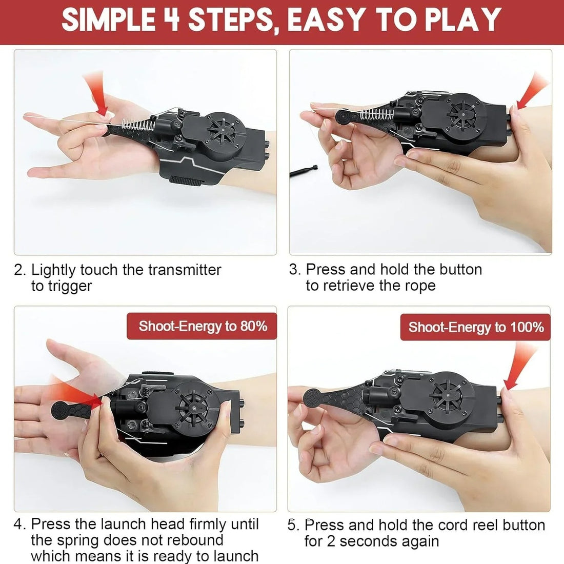 Spider-Man Web Shooter Toy – Heroic Adventure For Kids 15651786621308-1