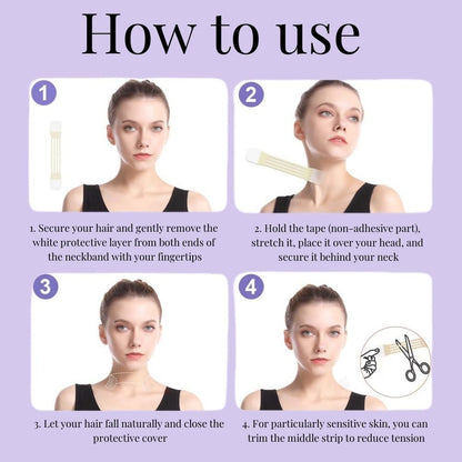 Invisible Neck Face Lift Tape - Instant Wrinkle Smoothing Firming 10788165714254-1