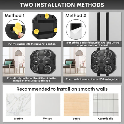 Smart Interactive Musical Boxing Target – Dynamic Training Toy for Kids