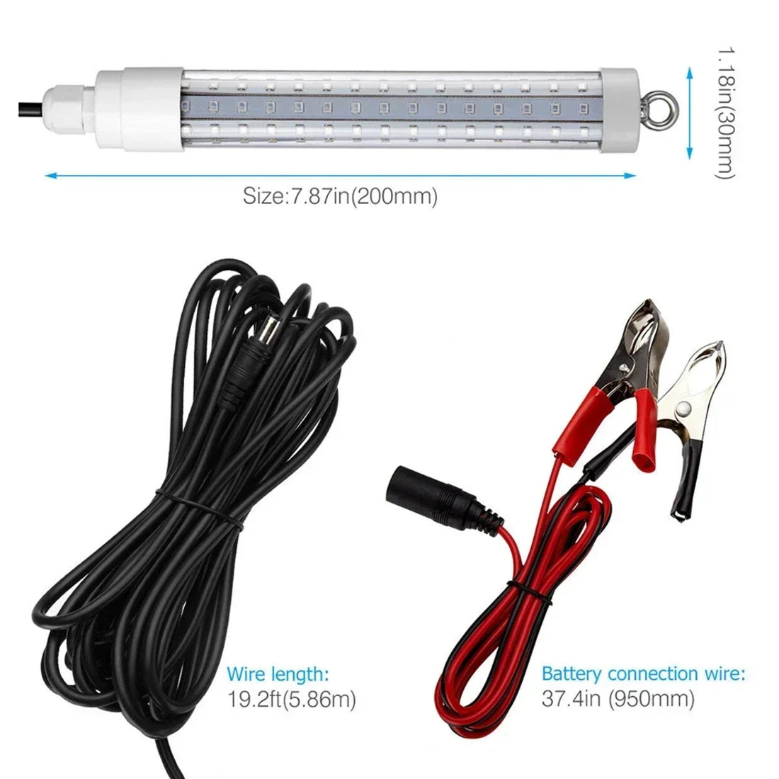 Underwater Night Fishing Light - Lumens Fish Attracting Light, Night Fishing Light 7881721544902-1