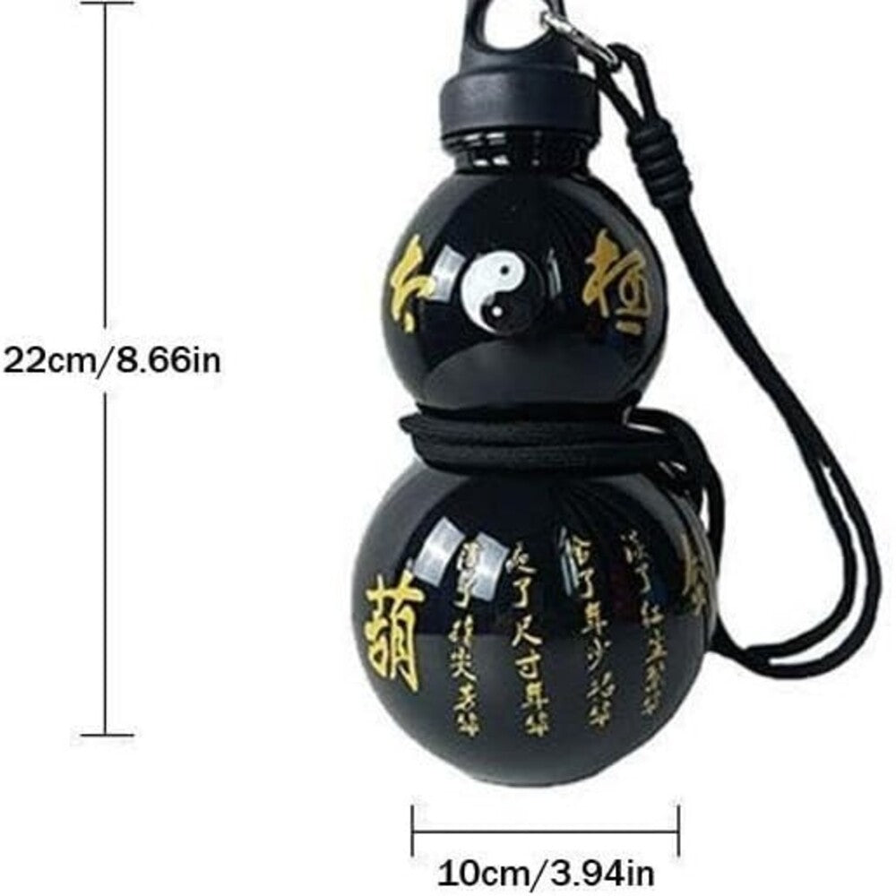 Retro Gourd-Shaped Water Bottle For Sports & Travel (800ml) 8810070114541-1