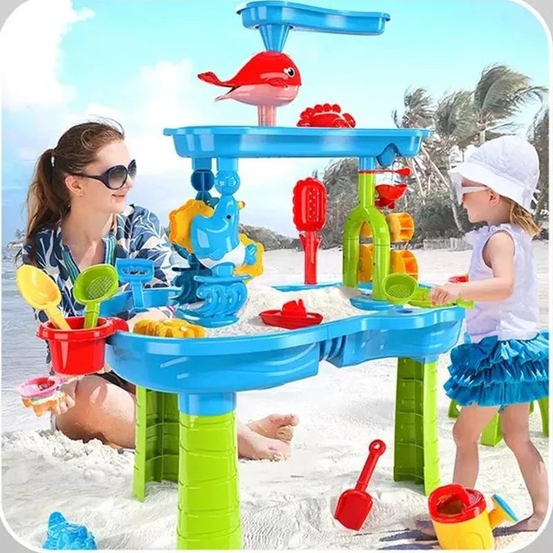 Splash Fun Water TableInteractive Outdoor Play Table for Kids (3+ years)