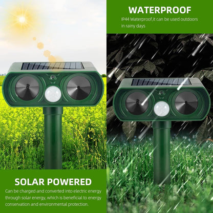 Ultrasonic Deer Repellent – Humane Pest & Animal Deterrent for Gardens SH1751817214987860919