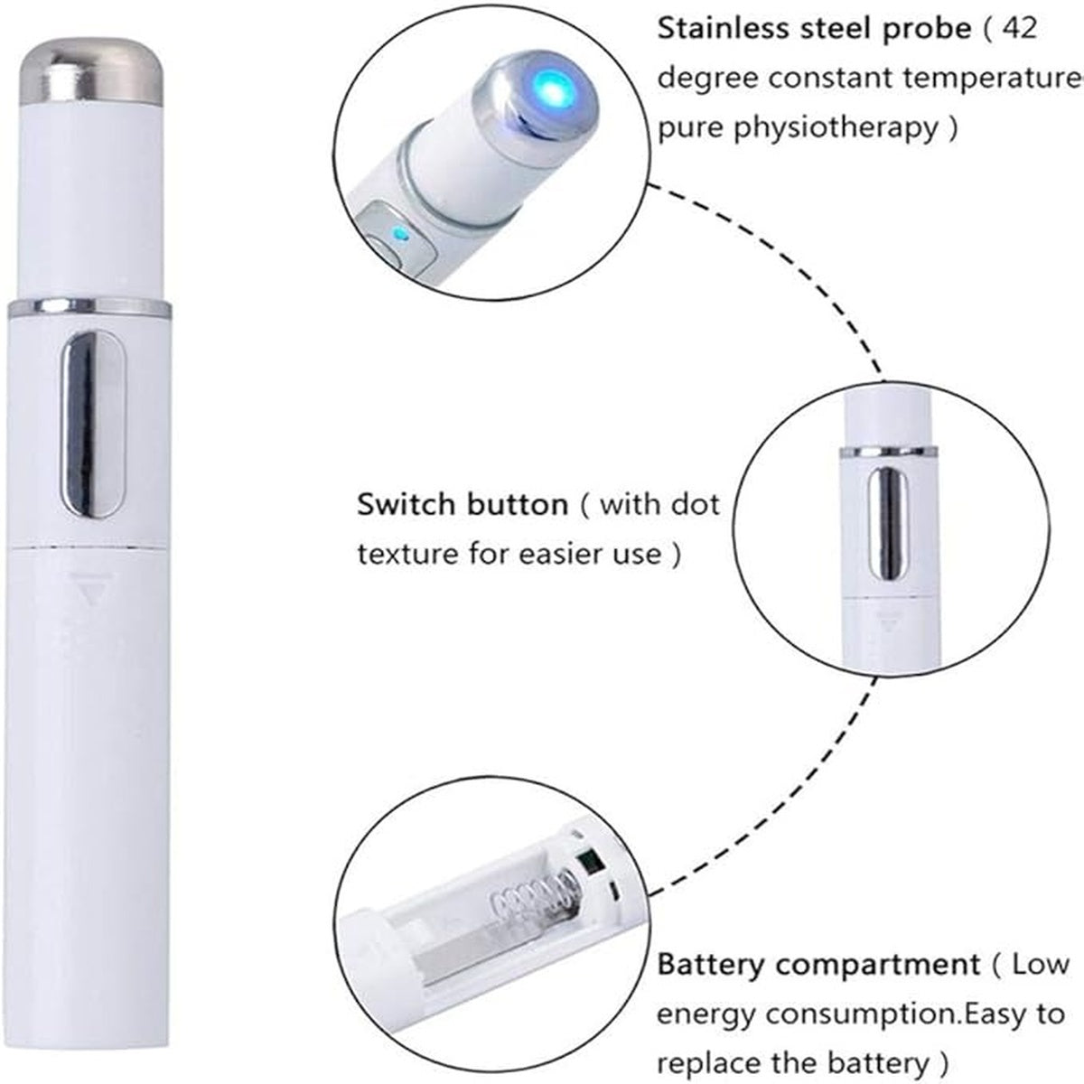 2 Pcs of Non-Invasive Mole and Wart Removal Laser Pen 15230708613507-1