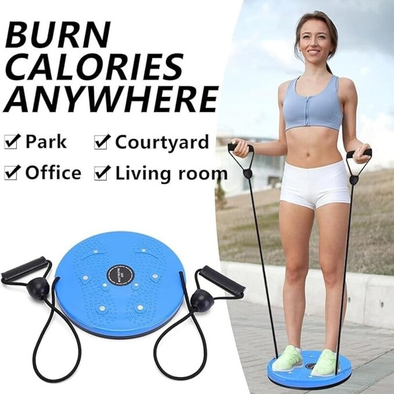 Waist Whisper Twisting Disc Pro - Magnetic Massage Balance Board for Core Strength & Waist Training at Home 9975745249601-1