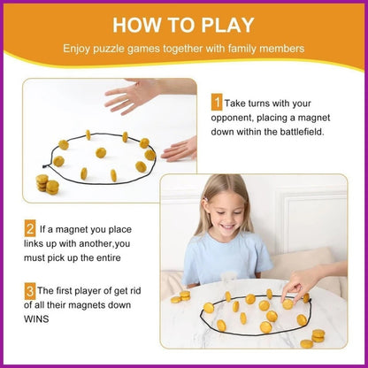 Magnetic Strategy Game - for Kids and Adults Family Fun Educational (8+ year) 5276212605523-V263
