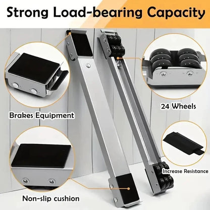 Adjustable Appliance Roller Heavy Duty Movable Base Furniture Stand 14814324326726-1