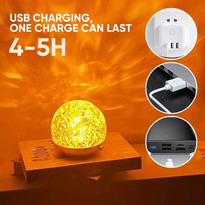 Ocean Wave Light Projector | Cozy Room Nightlight 10078554554707-1