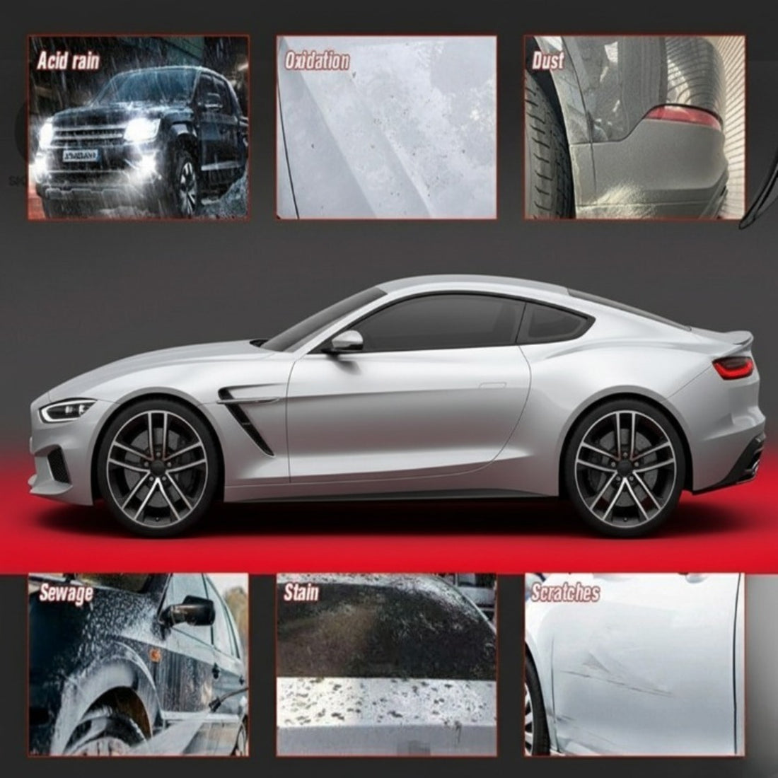 Car Wax Spray For Quick Shine And Protective Coating On Vehicles (120ml) 15128318345542-1