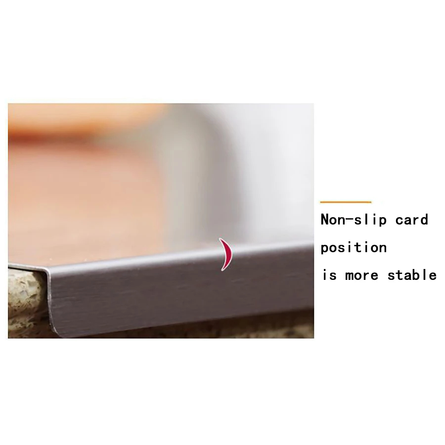 Stainless Steel Cutting Board with Lip - Durable, Non-Slip, Hygienic Cutting Board for Kitchen (60X40cm) SH1751817214987860957