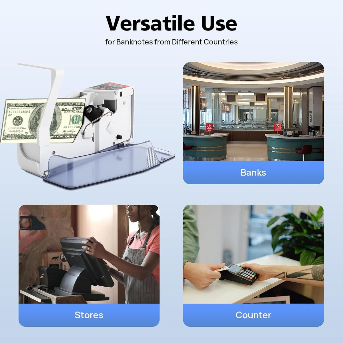 Portable Money Counter Machine Accurate Bill Cash Counting Device 7730401673373-1